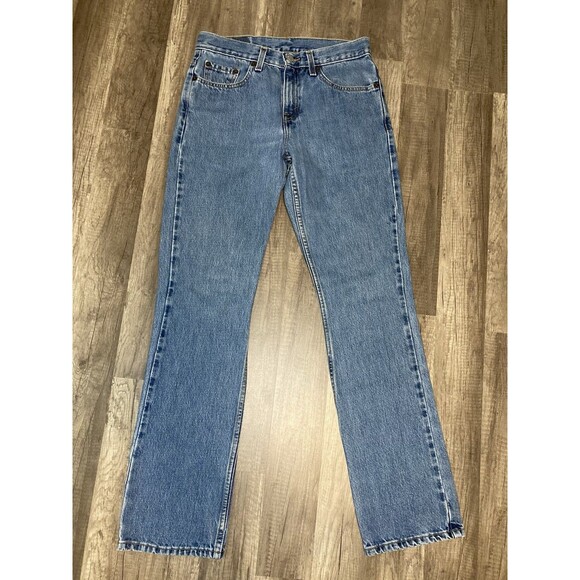 Levi’s 505 Vintage 7 JR M 28x32 Denim Jeans Reg Straight Leg Cotton Y2K (2000) - Picture 5 of 10